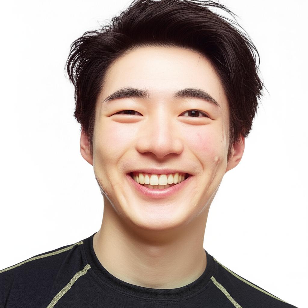 man looking energetic after using product